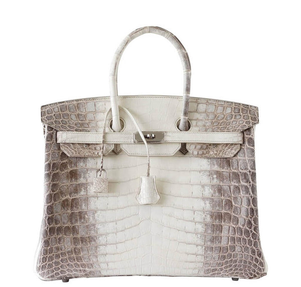 Hermes Birkin 35 Blanc Himalayan Bag 