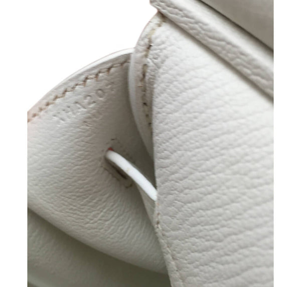 Hermes Birkin 35 Bag Blanc Taurillon