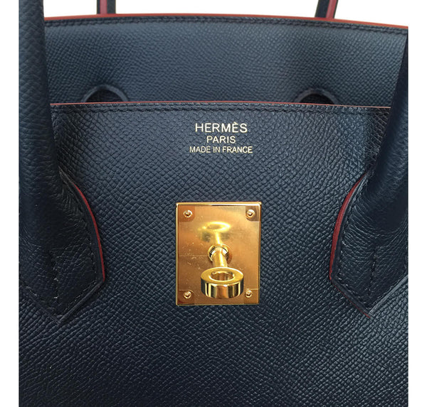 Hermes Birkin Bag Bleu Indigo Epsom 