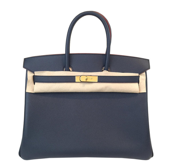 Hermes Birkin Bag Bleu Indigo Epsom 