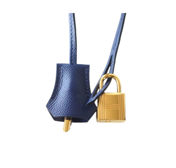 Hermes Birkin 35 Bag Bleu Saphir 