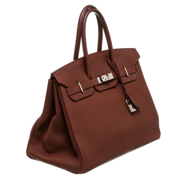 Hermes Birkin 35 Brown Used side