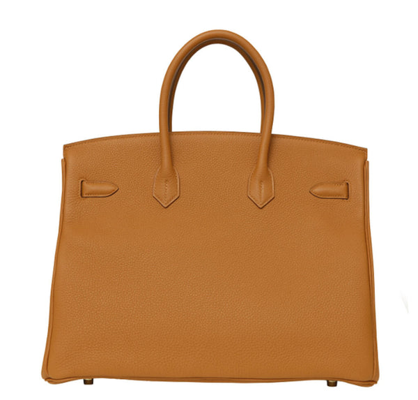 Hermes Birkin 35 Bag Caramel Togo