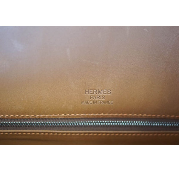 Hermes Birkin Ghillies Bag Barenia Toile