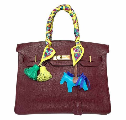 Hermes Birkin 35 Sienne Togo Bag