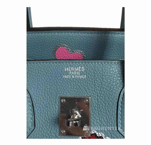 hermes birkin 35 special mickey mouse used embossing