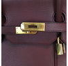 Hermes Birkin 40 Bag Rouge H