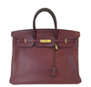 Hermes Birkin 40 Bag Rouge H