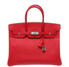 Hermes Birkin 35 Bag Rouge Casaque 