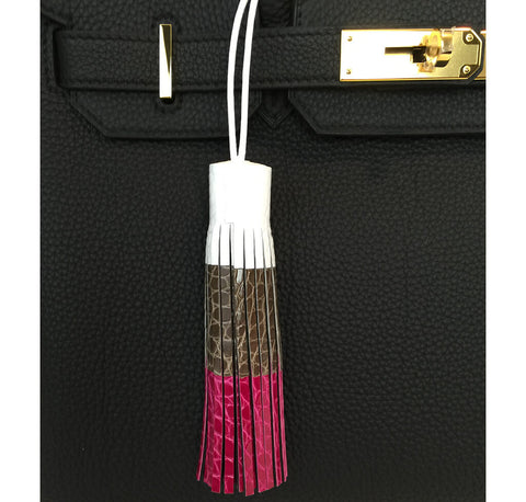 Hermes Tassel Charm Limited Edition Tri-Color