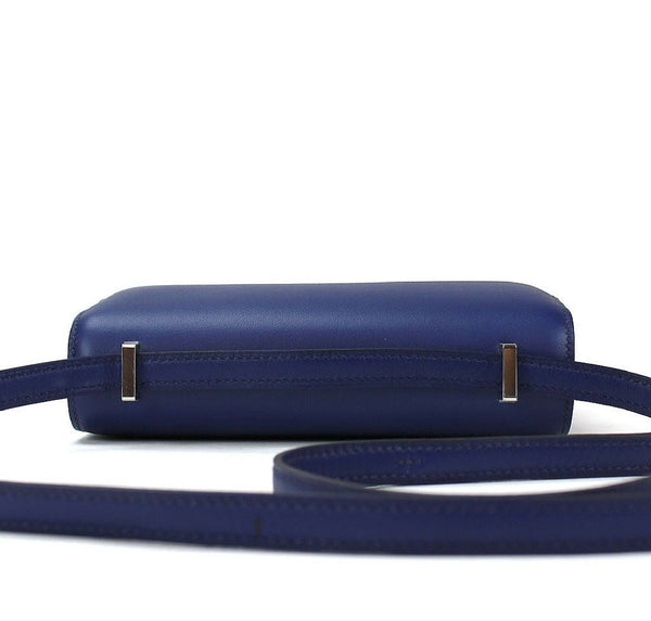 Hermes Constance 18 Blue Izmir Used Bottom