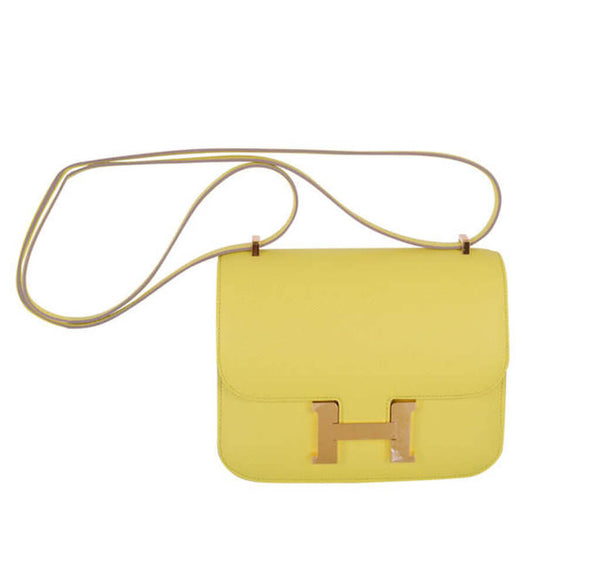 Hermes Constance 18 Bag Souffre Epsom