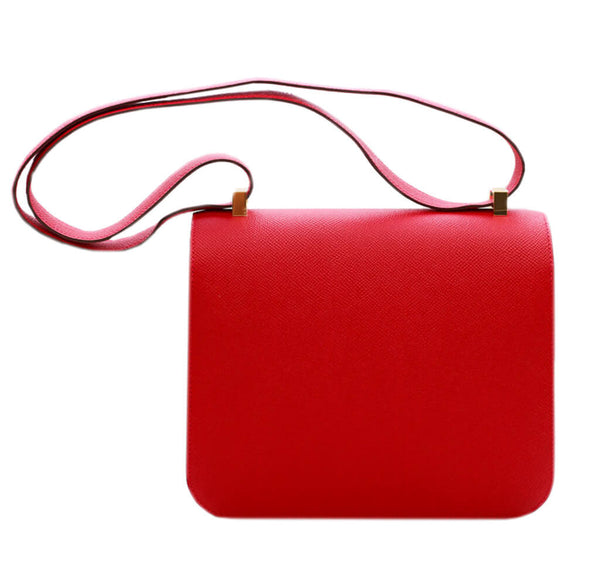 Hermes Constance 24 Bag Rouge Casaque 