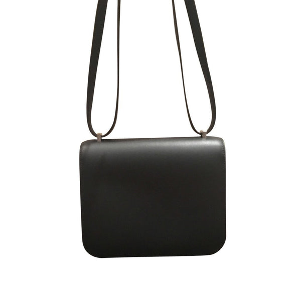 hermes constance mini 18 noir used back