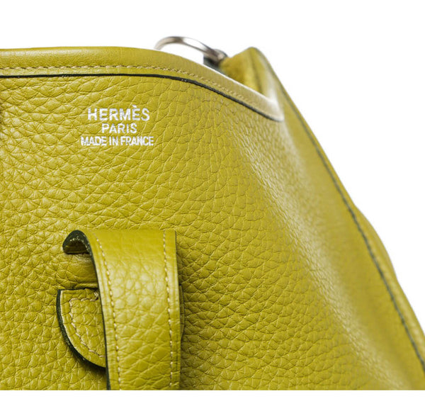 Hermes Evelyne I Bag Chartreuse Clemence