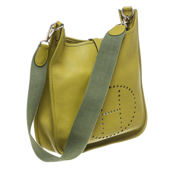 Hermes Evelyne I Bag Chartreuse Clemence