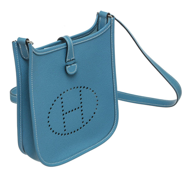 Hermes Evelyne II TPM Bag Blue 