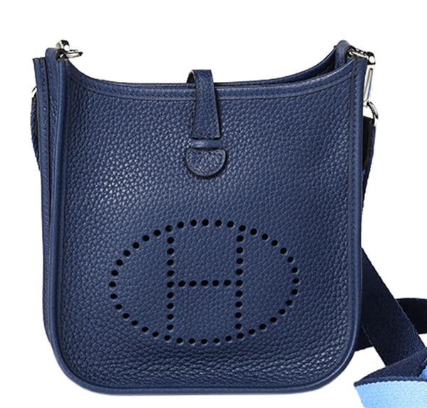 Hermes Evelyne Mini Bleu Saphir Togo