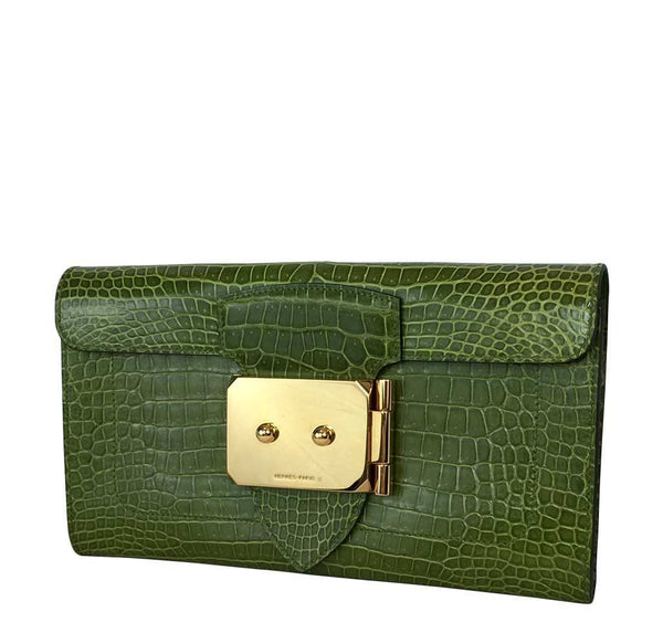 Hermes Goodlock Clutch Pelouse Bag