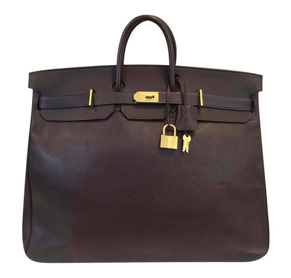 Hermes Birkin HAC 55 Brown Bag