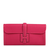 Hermes Jige Clutch Bag Rose Tyrien