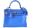 Hermes Kelly 28 Blue Hydra Evergrain