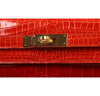 Hermes Kelly 28 Geranium Niloticus Crocodile