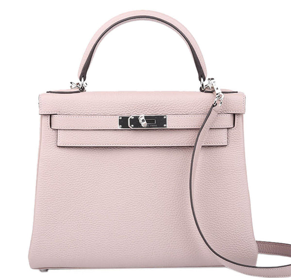 Hermes Kelly 28 Bag Glycine Togo