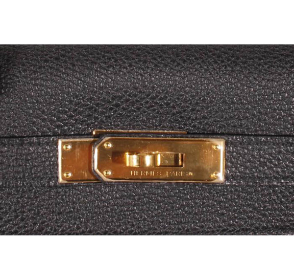 Hermes Kelly 32 Bag Black Togo