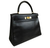 Hermes Kelly 28 Bag Black Swift 