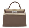 hermes kelly 32 etoupe new front