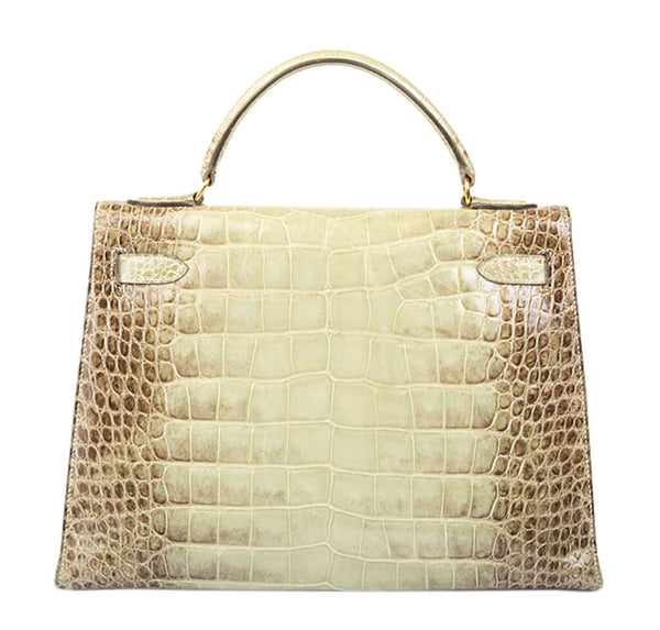 Hermes Kelly Natura Vert Celadon Bag