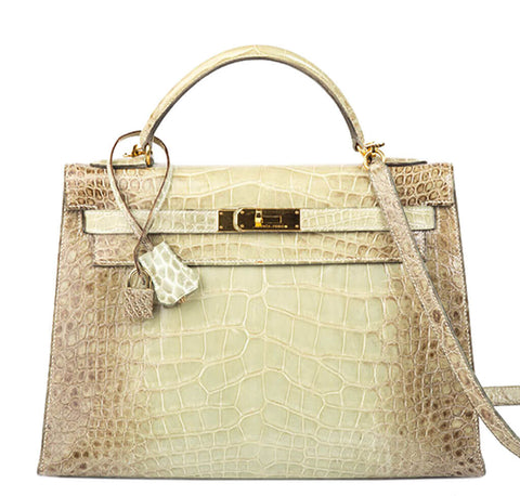 Hermes Kelly Natura Vert Celadon Bag