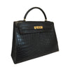 Hermes Kelly 32 Vintage Bag Crocodile