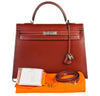 Hermes Kelly 35 Bag Chamonix Red