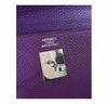 hermes kelly 35 ultraviolet used embossing