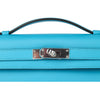 Hermes Kelly Cut Bag Turquoise Swift 