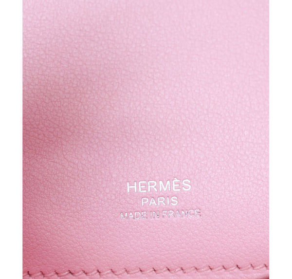 Hermes Kelly Cut Bag Pink Swift