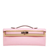 Hermes Kelly Cut Bag Pink Swift