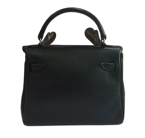 Hermes Kelly Idole Bag Black Gulliver