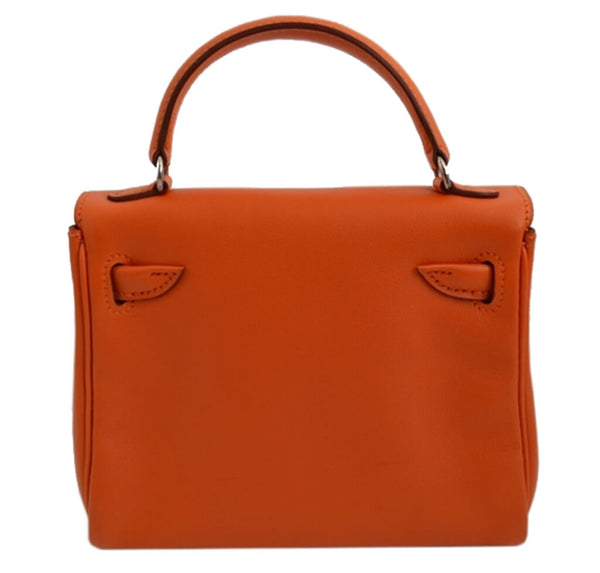 Hermes Kelly Idole Bag Orange Gulliver