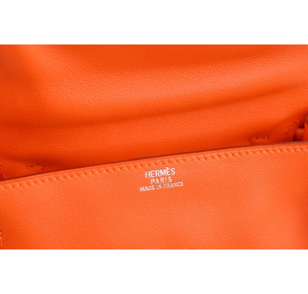 Hermes Kelly Idole Bag Orange Gulliver