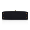 Hermes Kelly 20 Mini HSS Black Rose Extreme Gold Pristine Bottom