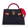 Hermes Kelly 20 Mini HSS Black Rose Extreme Gold Pristine Front 2