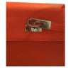 hermes kelly retourne 35 used orange poppy engraving