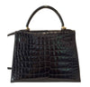 hermes kelly sellier 28 alligator ebene used back