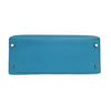 Hermes Kelly Sellier 28 Turquoise Used Bottom