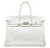 Hermes Birkin 35 Bag White Togo 