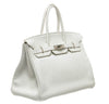 Hermes Birkin 35 Bag White Togo 