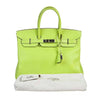 hermes birkin 35 kiwi lichen candy series used complete